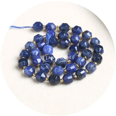 Đá kim tự nhiên bán buôn đá quý hình ô liu hạt mặt mặt đá lỏng phụ kiện hạt Rhombus Bead Spacer