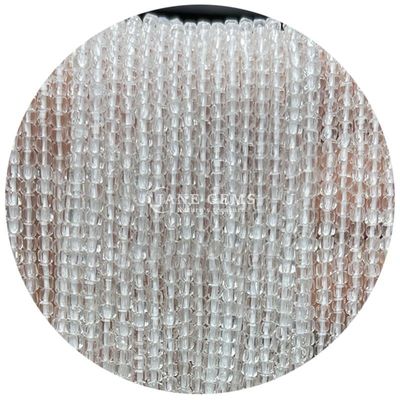 Đá kim cương tự nhiên bán buôn hạt lỏng hình vuông hạt lỏng hình khối Amethyst Tourmaline Tiger Eye Bead cho đồ trang sức