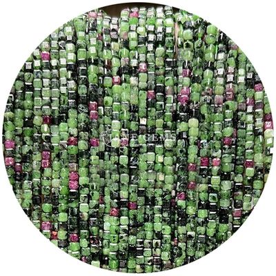 Đá kim cương tự nhiên bán buôn hạt lỏng hình vuông hạt lỏng hình khối Amethyst Tourmaline Tiger Eye Bead cho đồ trang sức