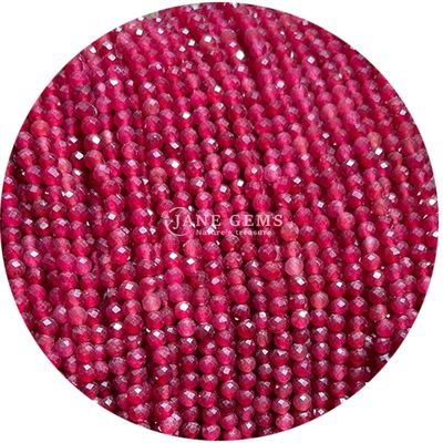 Đá đốm màu hồng Opal đá quý hạt tinh thể tự nhiên hình tròn hình dạng tròn nhỏ lỏng lỏng hạt cho vòng đeo tay