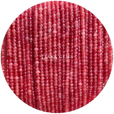 Màu trắng Đen Chalcedony đá quý hạt tinh thể tự nhiên hình dạng Abacus hình dạng hạt lỏng nhỏ cho vòng đeo tay