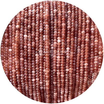 Màu trắng Đen Chalcedony đá quý hạt tinh thể tự nhiên hình dạng Abacus hình dạng hạt lỏng nhỏ cho vòng đeo tay