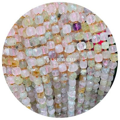Nhập khẩu kim cương tự nhiên hạt lỏng Fluorite đá tinh thể hạt lỏng Moonstone hạt lỏng spacers cho trang sức Diy