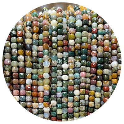Nhập khẩu kim cương tự nhiên hạt lỏng Fluorite đá tinh thể hạt lỏng Moonstone hạt lỏng spacers cho trang sức Diy