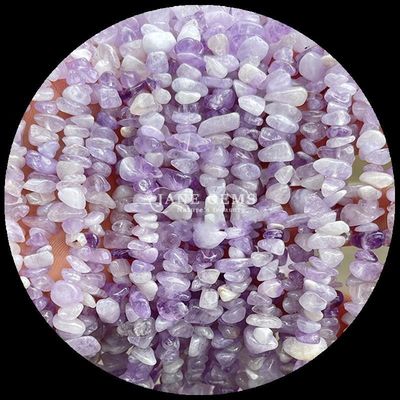 Citrine Đen Rutilated đá quý hạt tinh thể tự nhiên hình dạng không đều chip sỏi đá lỏng sợi hạt cho vòng tay