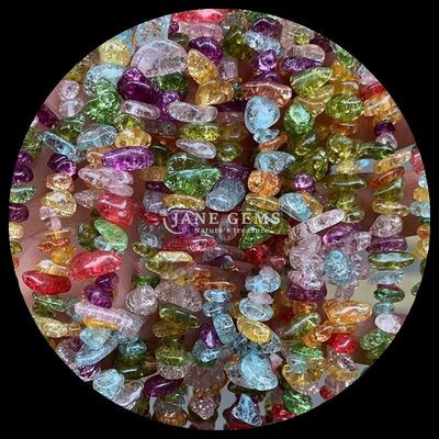 Red Agate Gems Bead Crystal tự nhiên hình dạng không đều chip đá sỏi lỏng Bead Strands cho vòng tay