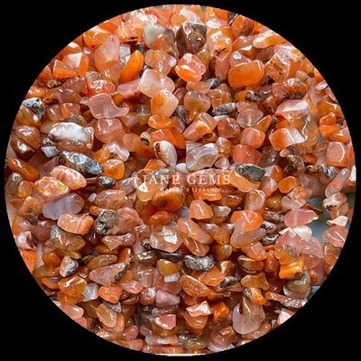 Red Agate Gems Bead Crystal tự nhiên hình dạng không đều chip đá sỏi lỏng Bead Strands cho vòng tay