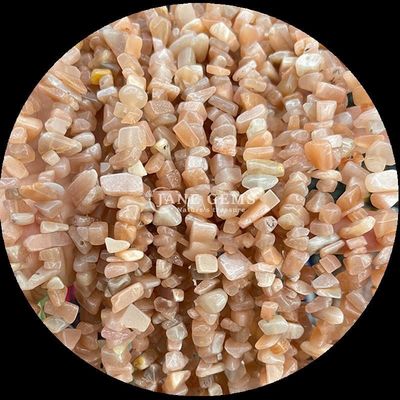 Aquamarine Fluorite đá quý hạt tinh thể tự nhiên hình dạng không đều chip sỏi đá lỏng sợi hạt cho vòng tay