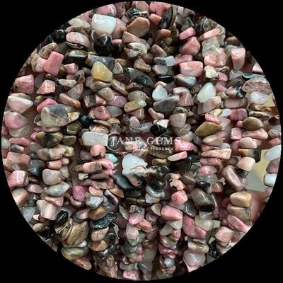 Aquamarine Fluorite đá quý hạt tinh thể tự nhiên hình dạng không đều chip sỏi đá lỏng sợi hạt cho vòng tay