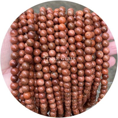 Nhập khẩu kim cương tự nhiên vòng lỏng hạt 8mm Hematite lỏng hạt Lava đá tròn Agate hạt spacers cho đồ trang sức M