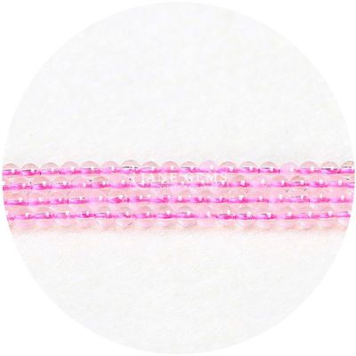 Nhập khẩu kim cương tự nhiên hạt lỏng 8mm Rhodolite hạt lỏng tròn nhiều màu Tourmaline hạt phân cách cho đồ trang sức
