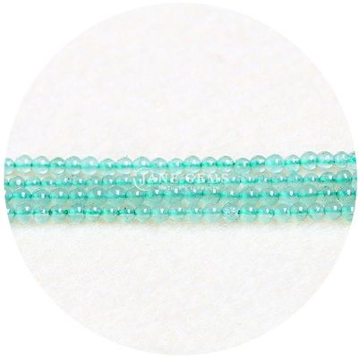 Nhập khẩu kim cương tự nhiên hạt lỏng 8mm Rhodolite hạt lỏng tròn nhiều màu Tourmaline hạt phân cách cho đồ trang sức