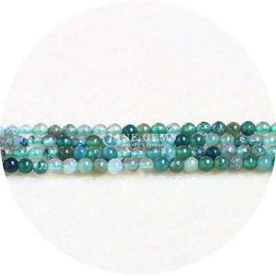 Nhập khẩu kim cương tự nhiên hạt lỏng 8mm Rhodolite hạt lỏng tròn nhiều màu Tourmaline hạt phân cách cho đồ trang sức