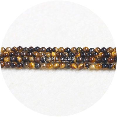 Nhập khẩu kim cương tự nhiên hạt lỏng 8mm Rhodolite hạt lỏng tròn nhiều màu Tourmaline hạt phân cách cho đồ trang sức
