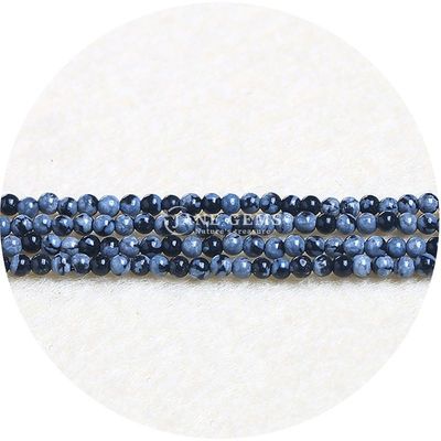 Nhập khẩu kim cương tự nhiên hạt lỏng 8mm Rhodolite hạt lỏng tròn nhiều màu Tourmaline hạt phân cách cho đồ trang sức
