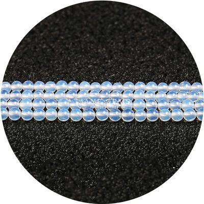 Nhập khẩu kim cương tự nhiên hạt lỏng 8mm Rhodolite hạt lỏng tròn nhiều màu Tourmaline hạt phân cách cho đồ trang sức