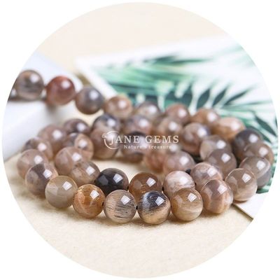 Nhập số bán buôn tự nhiên 2A hoa thông Tourmaline vòng lỏng hạt Moonstone Fluorite Sunstone hạt cách xa cho đồ trang sức