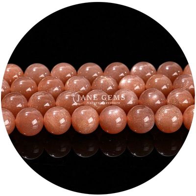 Nhập số bán buôn tự nhiên 2A hoa thông Tourmaline vòng lỏng hạt Moonstone Fluorite Sunstone hạt cách xa cho đồ trang sức