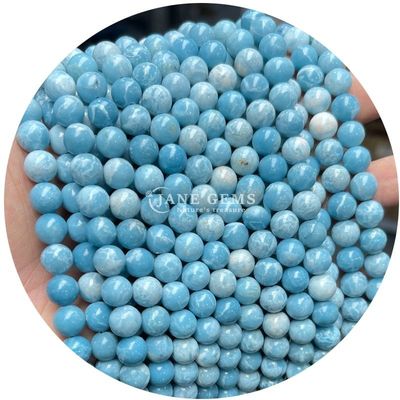 Hàng hóa bán buôn tự nhiên 2A Tourmaline vòng lỏng hạt Moonstone lỏng đá hạt Rainbow Fluorite hạt spacers cho đồ trang sức