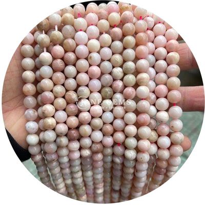 Hàng hóa bán buôn tự nhiên 2A Tourmaline vòng lỏng hạt Moonstone lỏng đá hạt Rainbow Fluorite hạt spacers cho đồ trang sức
