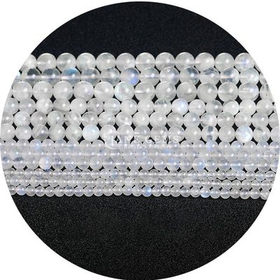 Nhập khẩu kim loại thiên nhiên vòng lỏng hạt 8mm Blue Gypsum lỏng hạt vòng Hematite hạt spacers cho đồ trang sức làm