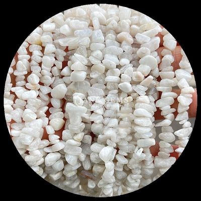 Moonstone Tourmaline Gems Bead Natural Crystal hình dạng không đều Chip đá sỏi Loose Bead Strands cho vòng đeo tay