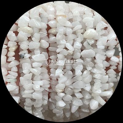 Moonstone Tourmaline Gems Bead Natural Crystal hình dạng không đều Chip đá sỏi Loose Bead Strands cho vòng đeo tay