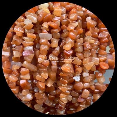 Green Aventurine Gems Bead Crystal tự nhiên hình dạng không đều chip đá sỏi lỏng Bead Strands cho vòng tay