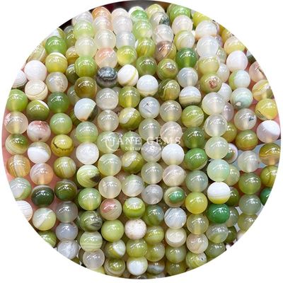 Nhập khẩu kim loại thiên nhiên vòng lỏng hạt 8mm Blue Gypsum lỏng hạt vòng Hematite hạt spacers cho đồ trang sức làm