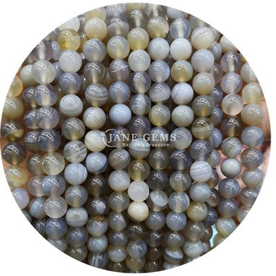 Nhập khẩu kim loại thiên nhiên vòng lỏng hạt 8mm Blue Gypsum lỏng hạt vòng Hematite hạt spacers cho đồ trang sức làm