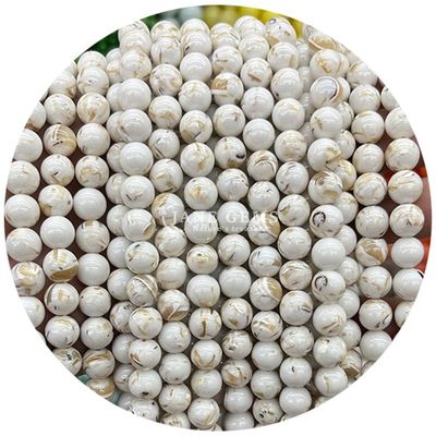 Nhập khẩu kim cương tự nhiên Vòng đúc lỏng 8mm nhiều màu dải Agate đúc lỏng Vòng đúc lỏng Trình phân cách đồ trang sức