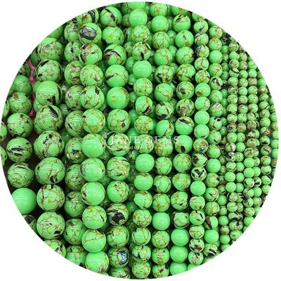 Nhập khẩu kim cương tự nhiên Vòng đúc lỏng 8mm nhiều màu dải Agate đúc lỏng Vòng đúc lỏng Trình phân cách đồ trang sức