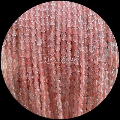 Tiger's Eye vàng Aventurine Gem Bead dạng gạo tinh thể tự nhiên đá lỏng Bead Strands cho vòng tay