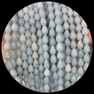 Lapis Lazuli Green Aventurine Gem Bead Đá tinh thể nước tự nhiên Giọt hình dạng đá Vòng hạt lỏng cho vòng đeo tay