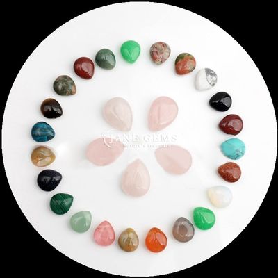 Malachite Quartz tinh khiết hạt đá quý tinh thể tự nhiên nước giọt hình dạng đá lỏng chuỗi hạt cho vòng tay