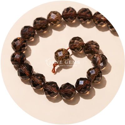 Hàng hóa bán buôn Đá quý tự nhiên đích thực hạt lỏng mặt kính lỏng mặt kính Rose Quartz đá hạt cho thủ công