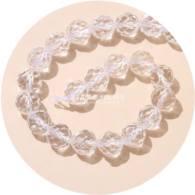 Hàng hóa bán buôn Đá quý tự nhiên đích thực hạt lỏng mặt kính lỏng mặt kính Rose Quartz đá hạt cho thủ công