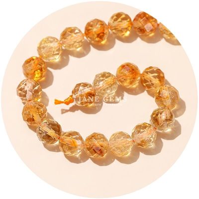 Hàng hóa bán buôn Đá quý tự nhiên đích thực hạt lỏng mặt kính lỏng mặt kính Rose Quartz đá hạt cho thủ công