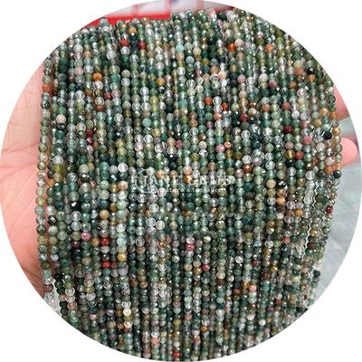 Nhập khẩu bán lẻ đá quý bán quý hạt mặt mặt mặt đá lỏng phụ kiện hạt Rose Quartz Bead Spacer cho đồ trang sức