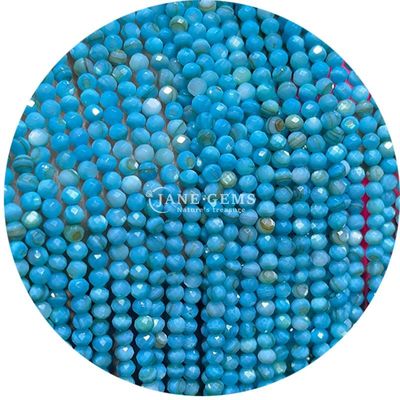 Sản phẩm bán buôn Quartz đa màu Đá quý bán quý Vật phụ kiện hạt mặt Shell Pearl Spacer cho chế tạo đồ trang sức
