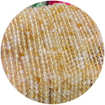 Sản phẩm bán buôn Quartz đa màu Đá quý bán quý Vật phụ kiện hạt mặt Shell Pearl Spacer cho chế tạo đồ trang sức