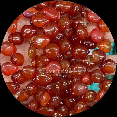 Ấn Độ Agate Topaz Gem Bead tự nhiên tinh thể nước giọt hình dạng đá lỏng Bead sợi dây đeo