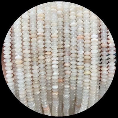 Sodalite Picture Stone Gem Bead Natural Crystal UFO Shape Stone Loose Bead Strands cho vòng đeo tay