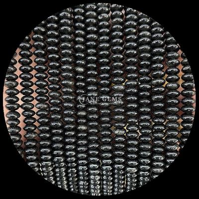 Sodalite Picture Stone Gem Bead Natural Crystal UFO Shape Stone Loose Bead Strands cho vòng đeo tay