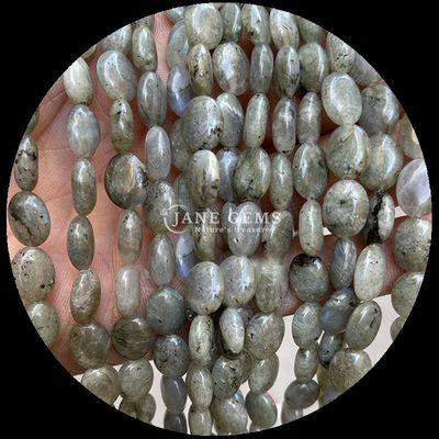 Blue Aventurine Howlite Gem Bead Natural Crystal Oval Shape Stone Loose Bead Strands For Bracelets