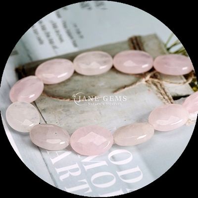 Hình hình hình bầu dục có mặt hạt đá quý tinh thể tự nhiên Opalite màu xanh lá cây Đá chấm lỏng dây đeo đeo tay