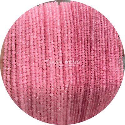 Đá quý vòng mặt cắt hạt đá tự nhiên Strand Quartz cho làm đồ trang sức thủ công