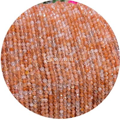 Loose Quartz tự nhiên đa màu tinh thể đánh bóng mịn tròn hạt cho làm đồ trang sức