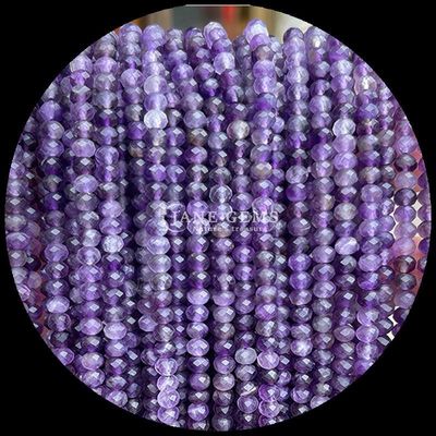 Lapis Lazuli Apatite Natural Gemstone Bead Shaped Abacus Loose Bead Strands cho năng lượng chữa bệnh và tự làm đồ trang sức