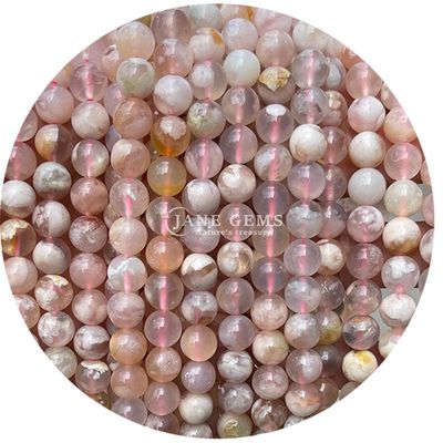 Vòng tự nhiên trơn tru trộn Agate lỏng hạt đai cho đồ trang sức & thủ công DIY Makin